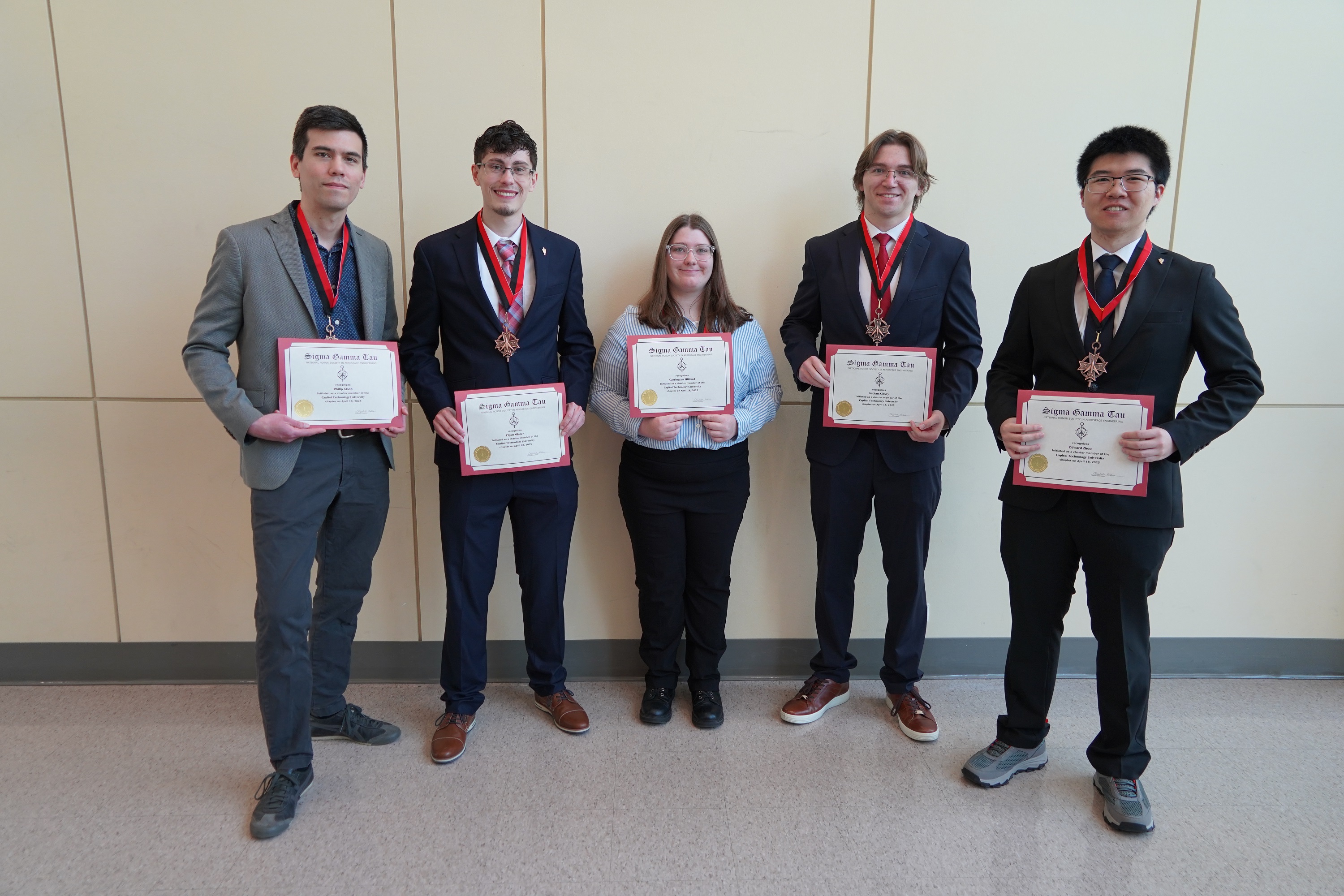 Capitol Tech Sigma Gamma Tau Members