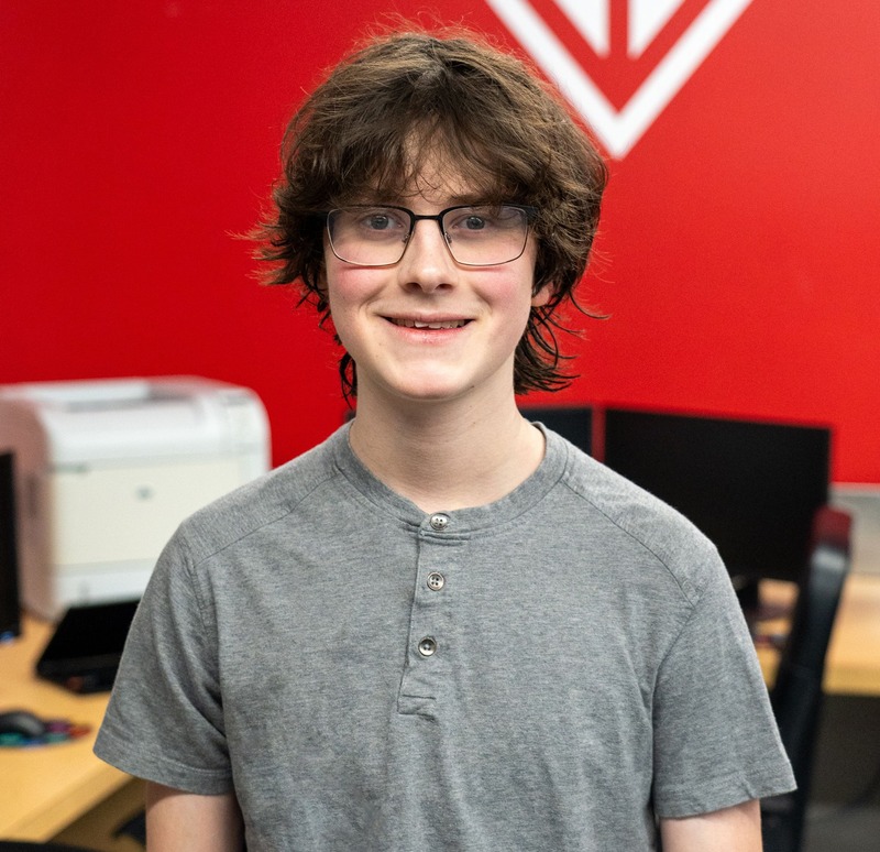 Capitol Tech Student Liam Long portrait