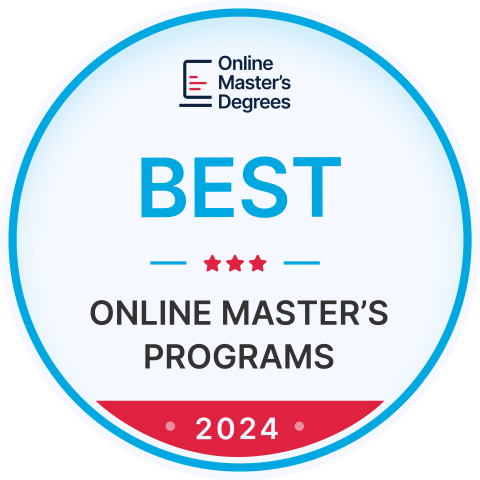 Online Master's Degrees Best Online Master's Programs Badge 2024